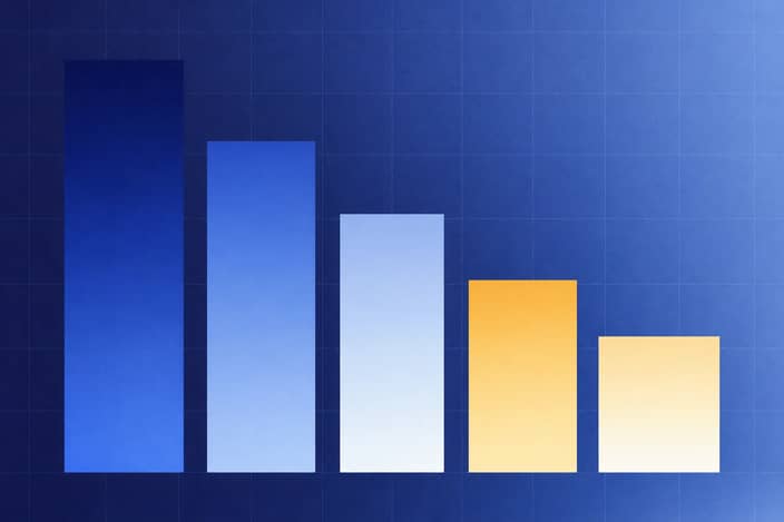 Abstract diagram accompanying "Motor Vehicles and Parts Account for About 80% of the Import Drop".