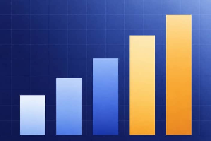 Abstract diagram accompanying "August 2026 at a Glance: Total Imports Post First Decline Since January".