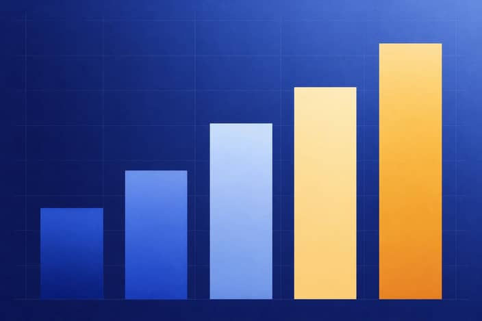Abstract diagram accompanying "August Automotive Exports Fell to $12.612 Billion".