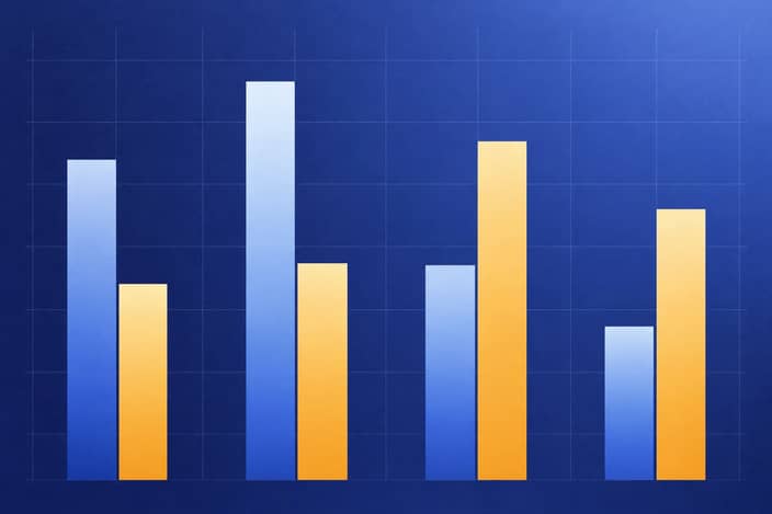 Abstract diagram accompanying "June to September Trend and the April–September Half-Year".