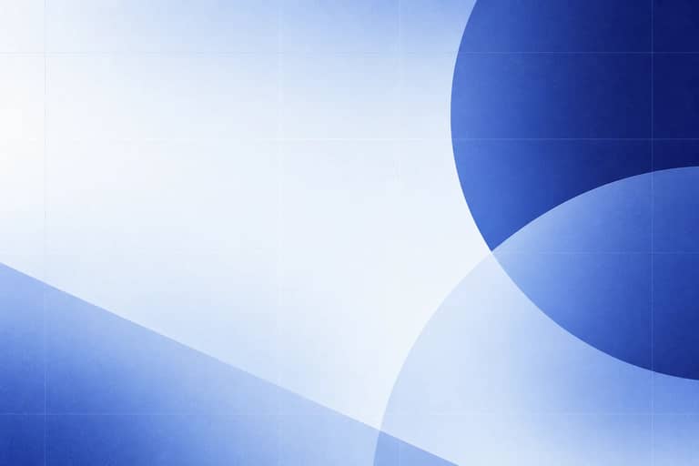 Abstract gradient cover illustration for "Welcome to blog".
